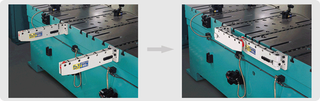 RE/RF rotary mold transfer arm