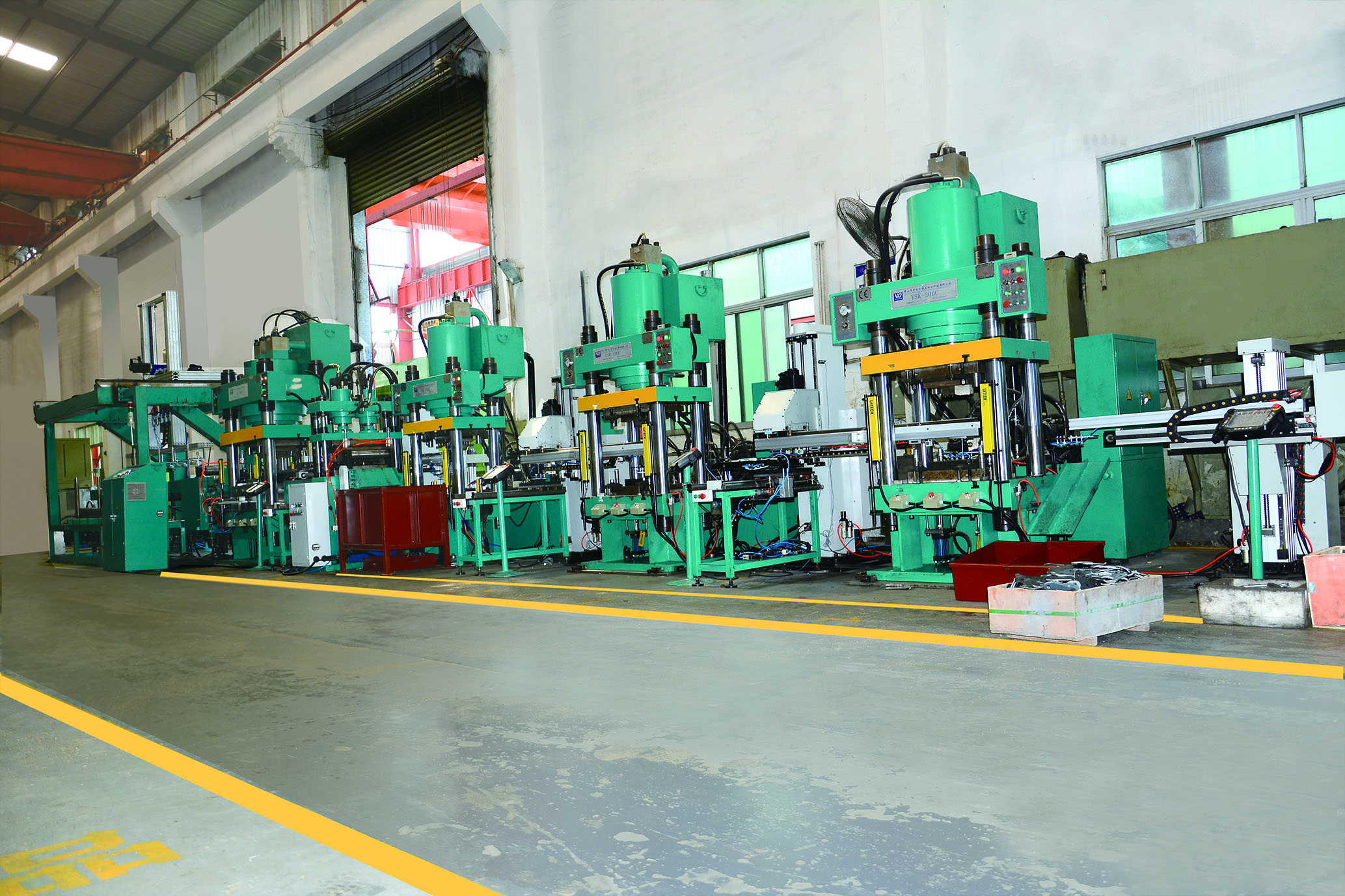 PT-ZD-1168 fully automatic caster production line