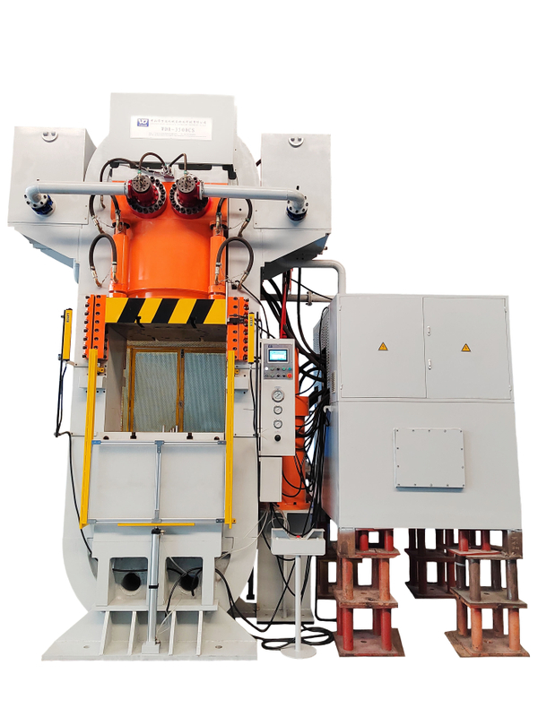 Steel wire winding servo precision CNC cold and hot forging hydraulic press