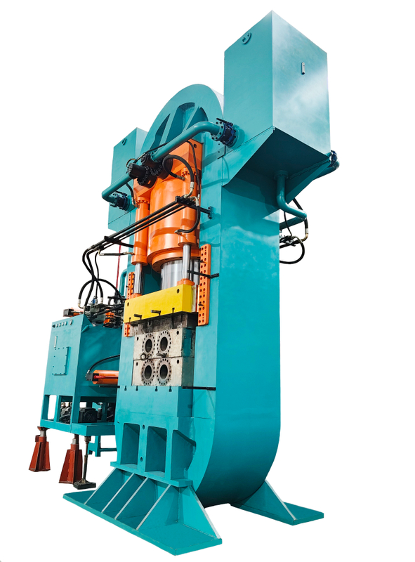 WDR-8000CS motorcycle wheel hub forging and forming wire winding hydraulic press