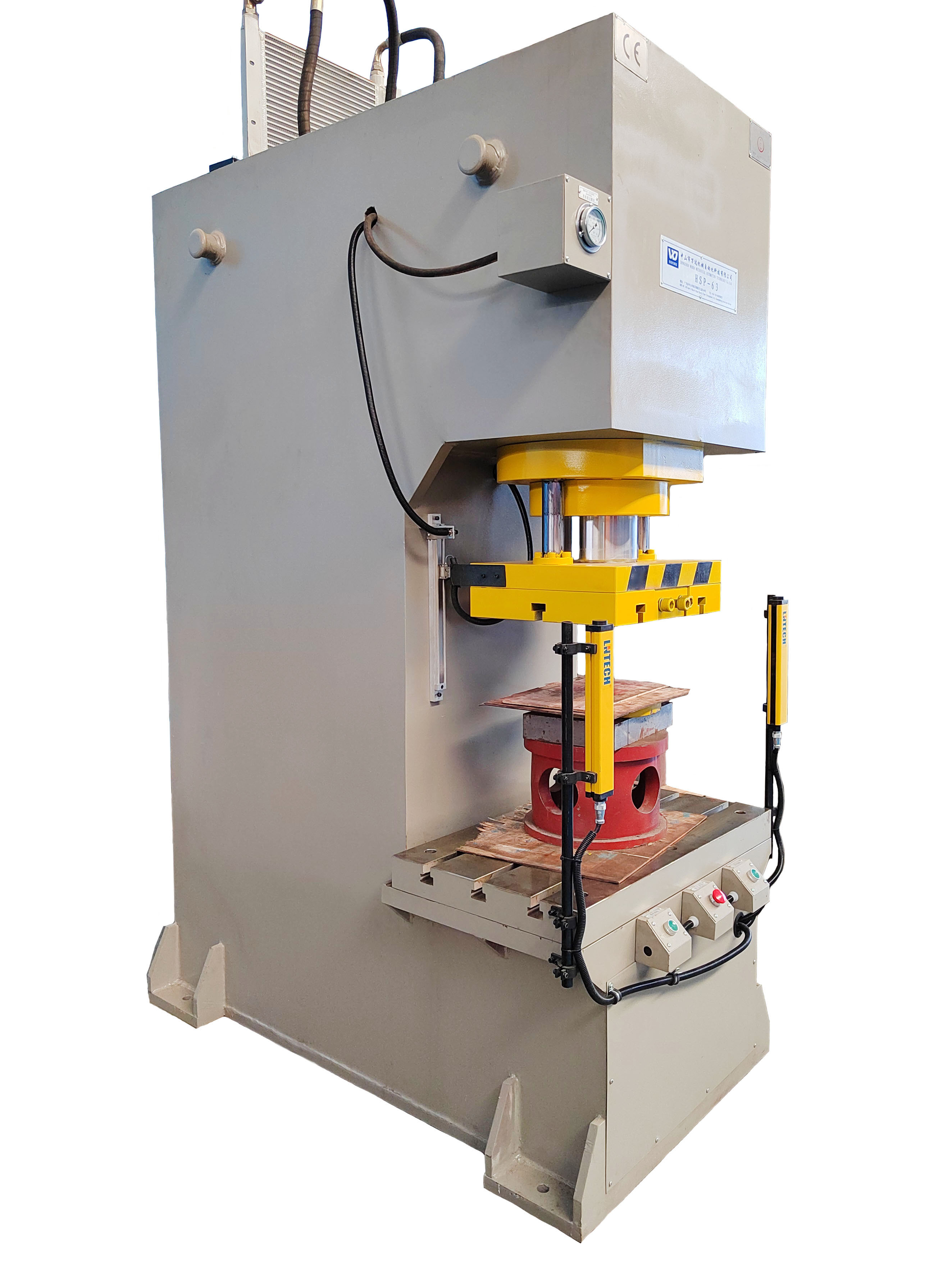 HSP-63 servo precision CNC hydraulic punch press