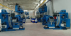 Heating water tank stretch forming production line