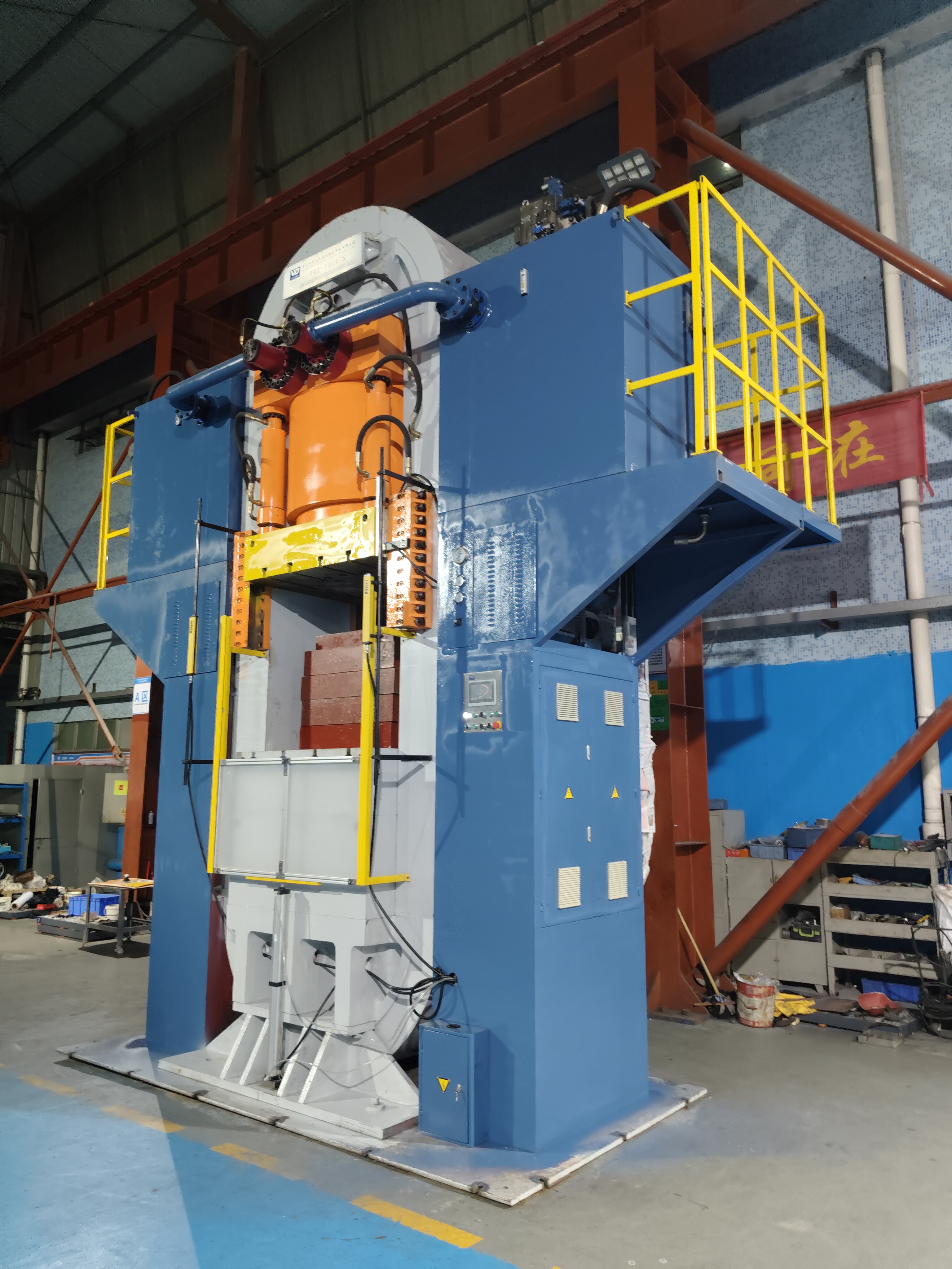 WDR-5000CS large ultra-high pressure wire winding hydraulic press (2)