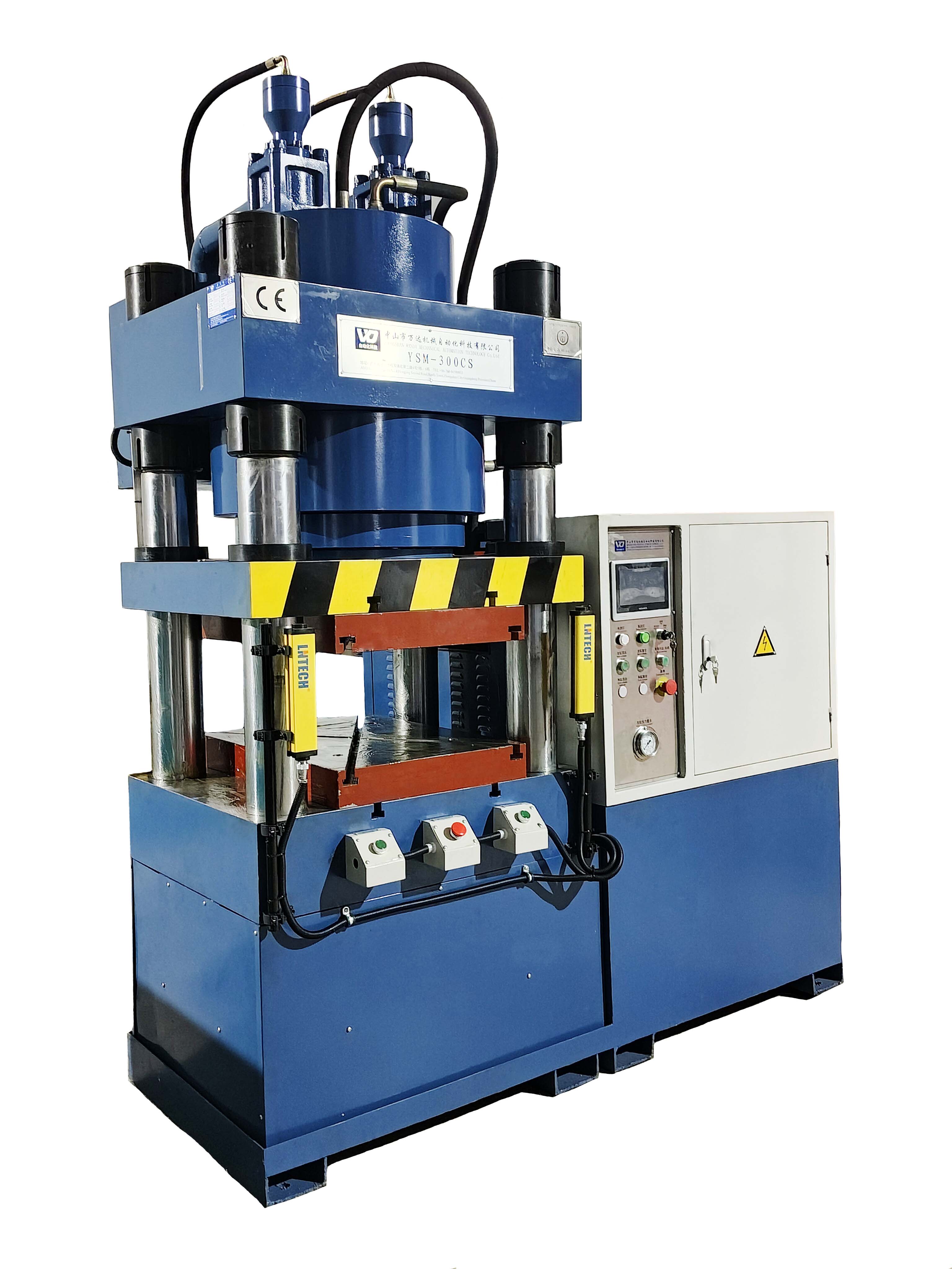 YSM-200CS-300CS four-column servo precision CNC hydraulic press