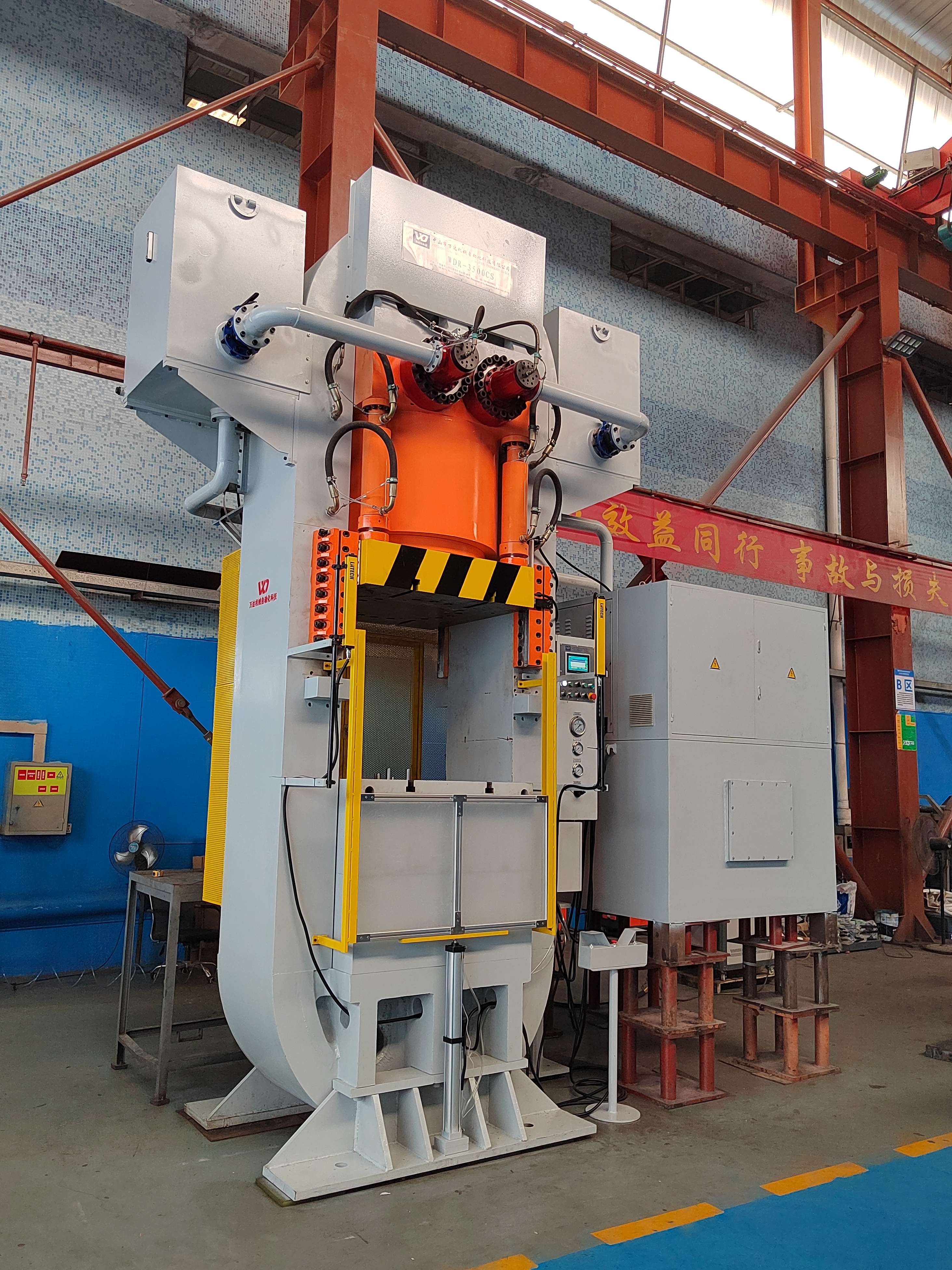 Steel wire winding servo precision CNC cold and hot forging hydraulic press