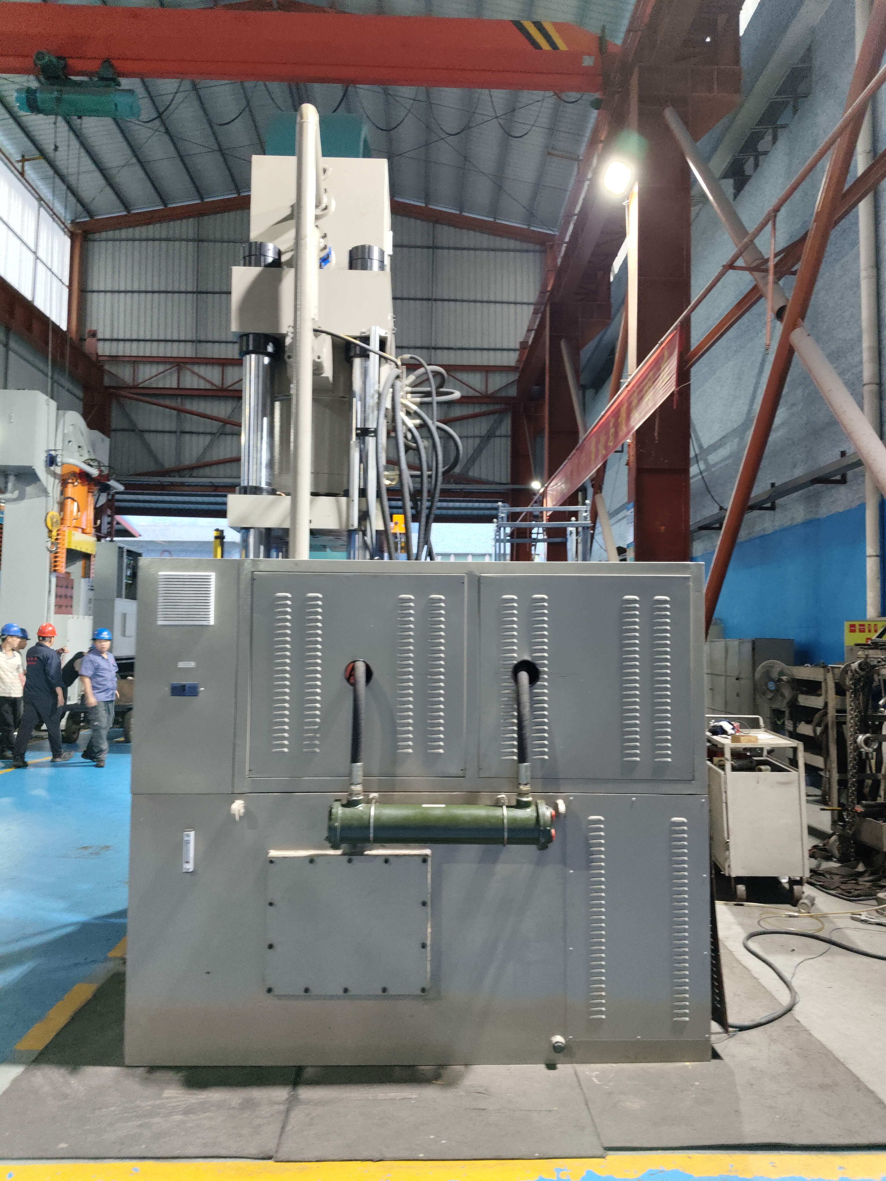 YSM-800CS servo precision CNC four-column hydraulic press