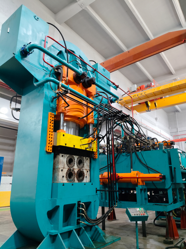WDR-8000CS motorcycle wheel hub forging and forming wire winding hydraulic press
