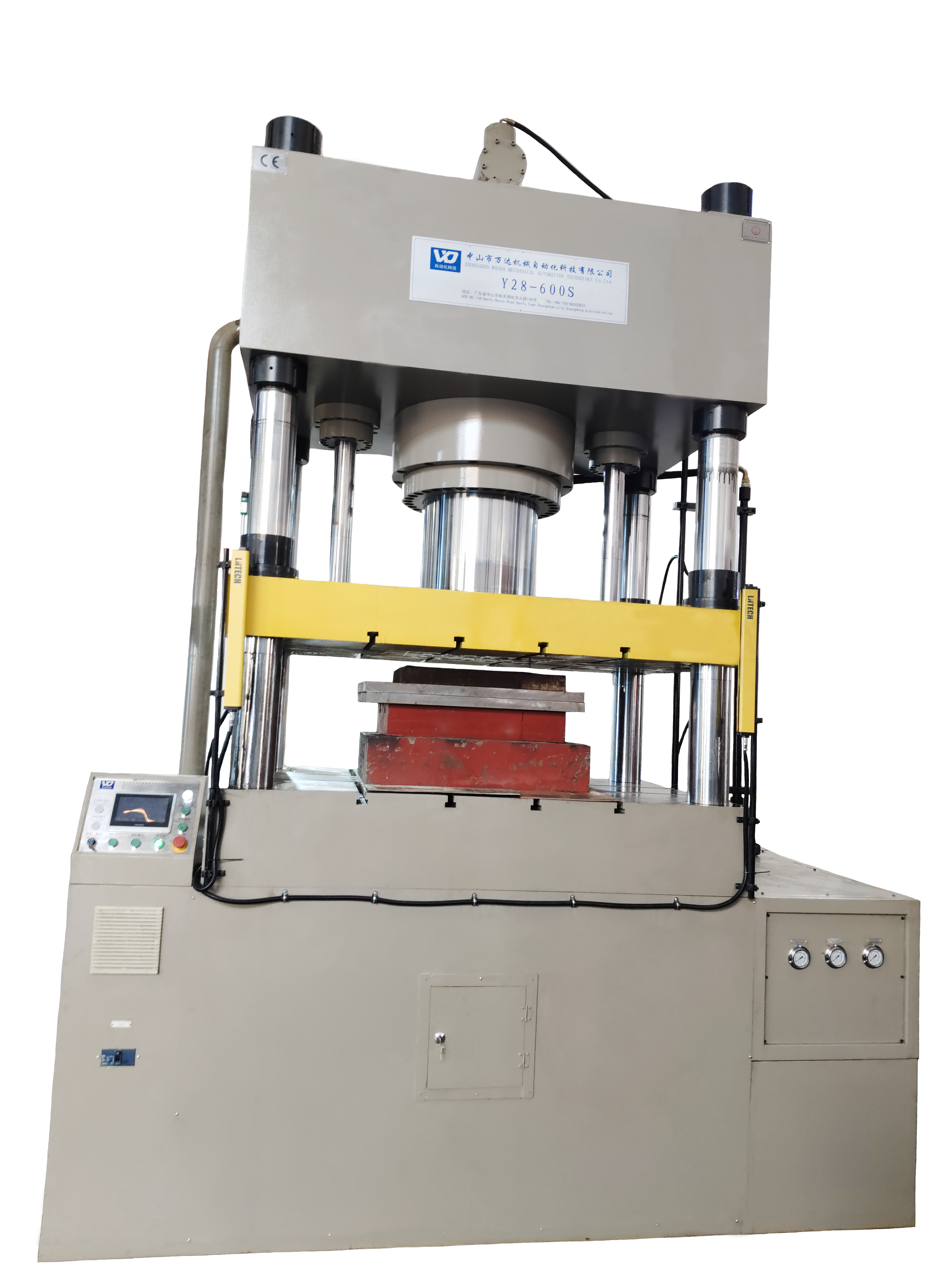 Y28-350S-600S four-column servo CNC double-action stretching machine