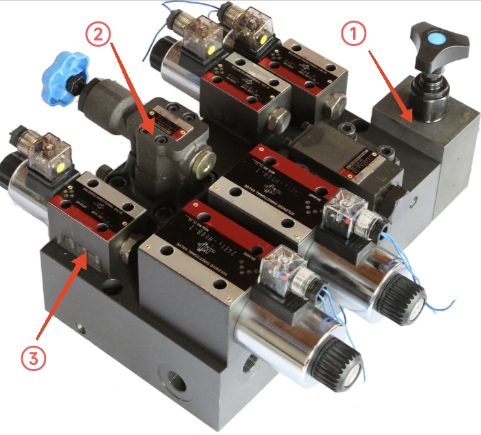 How do hydraulic valve parts of hydraulic presses become damaged and fail?