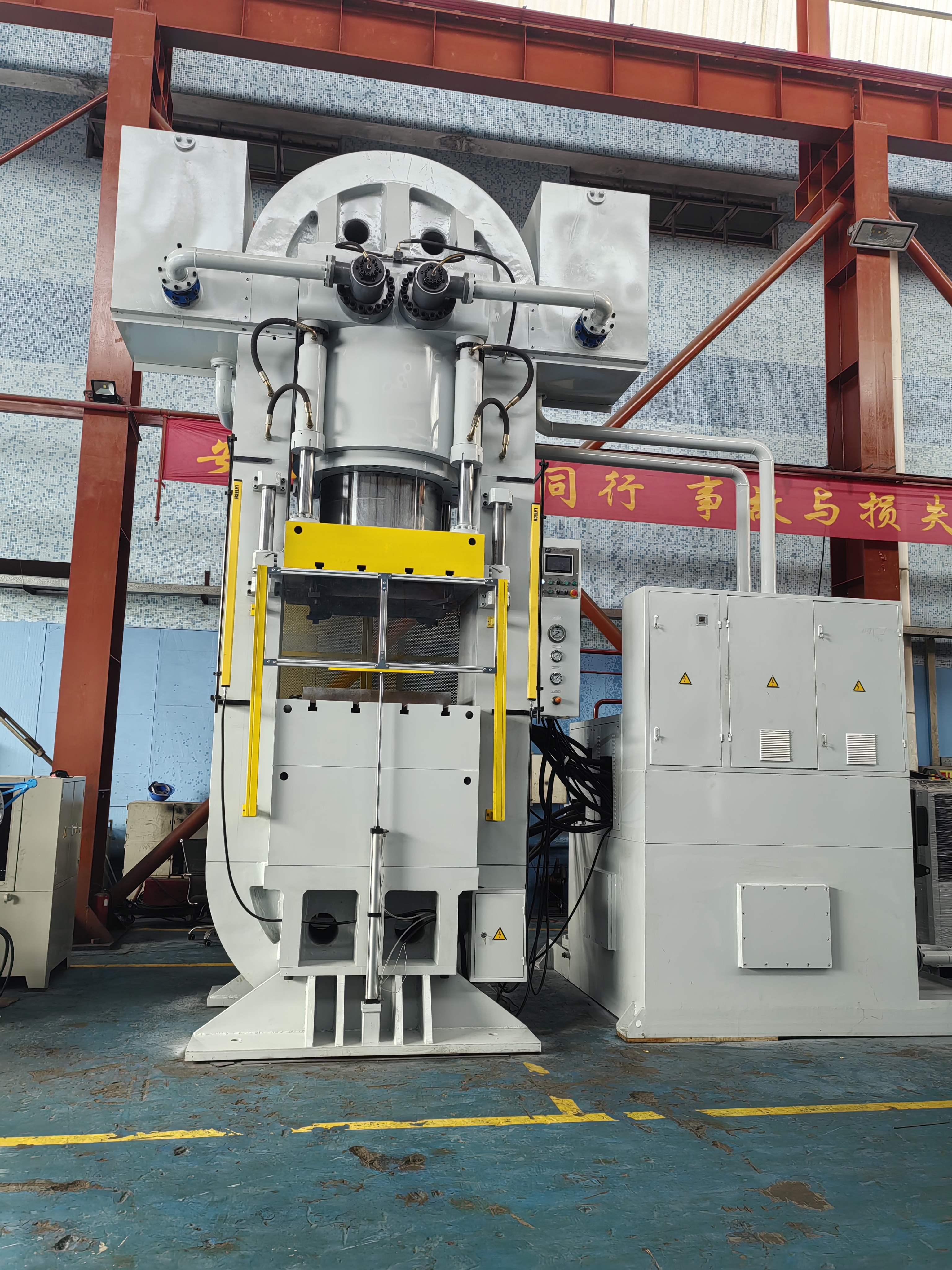 Wire winding servo precision CNC hydraulic press