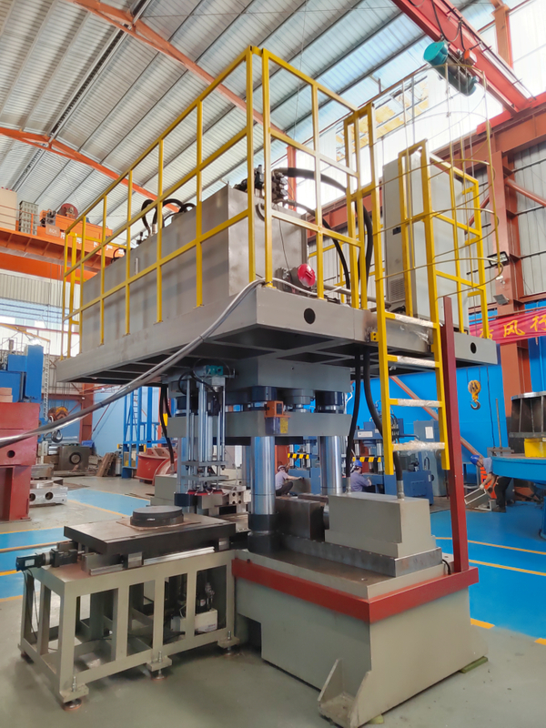 YF-1000CS double-sided belt-moving mold hydraulic press (servo precision tungsten steel powder forming hydraulic press)