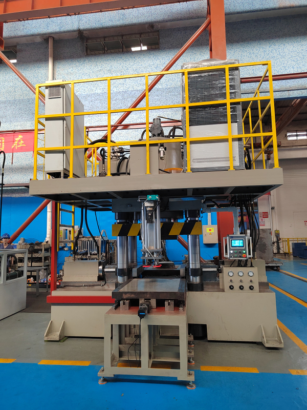 YF-1000CS double-sided belt-moving mold hydraulic press (servo precision tungsten steel powder forming hydraulic press)