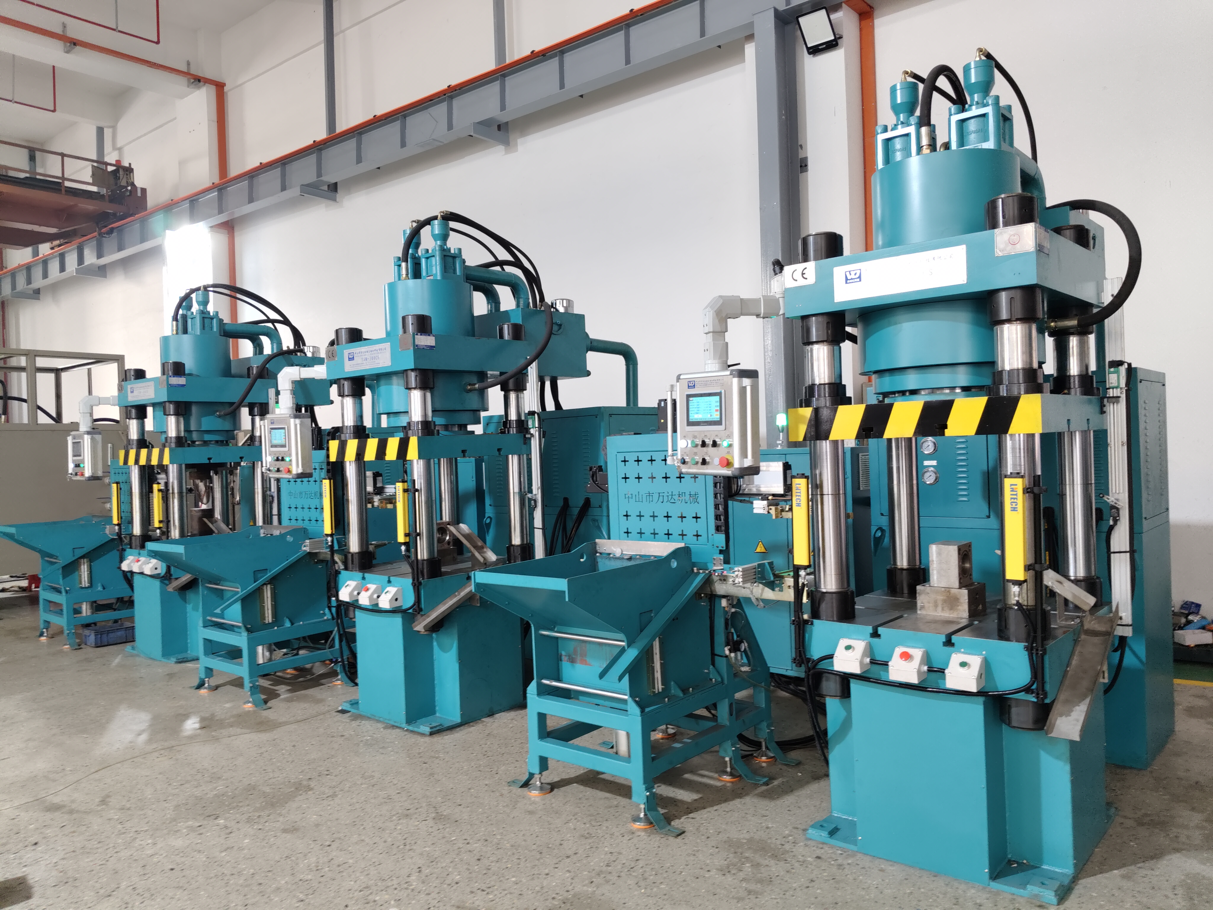 YSM-3000CS aluminum cold forging fully automated production line