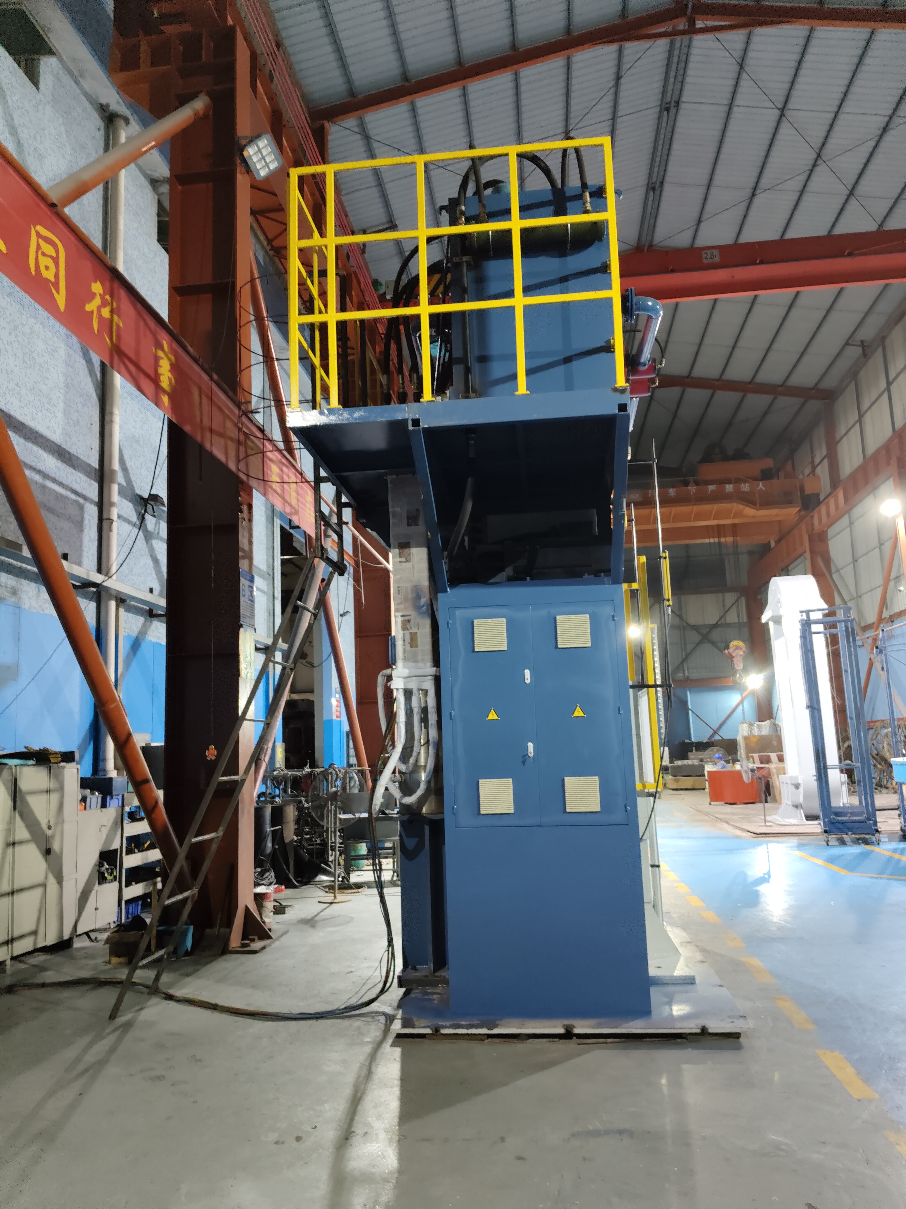 WDR-5000CS large ultra-high pressure wire winding hydraulic press (2)
