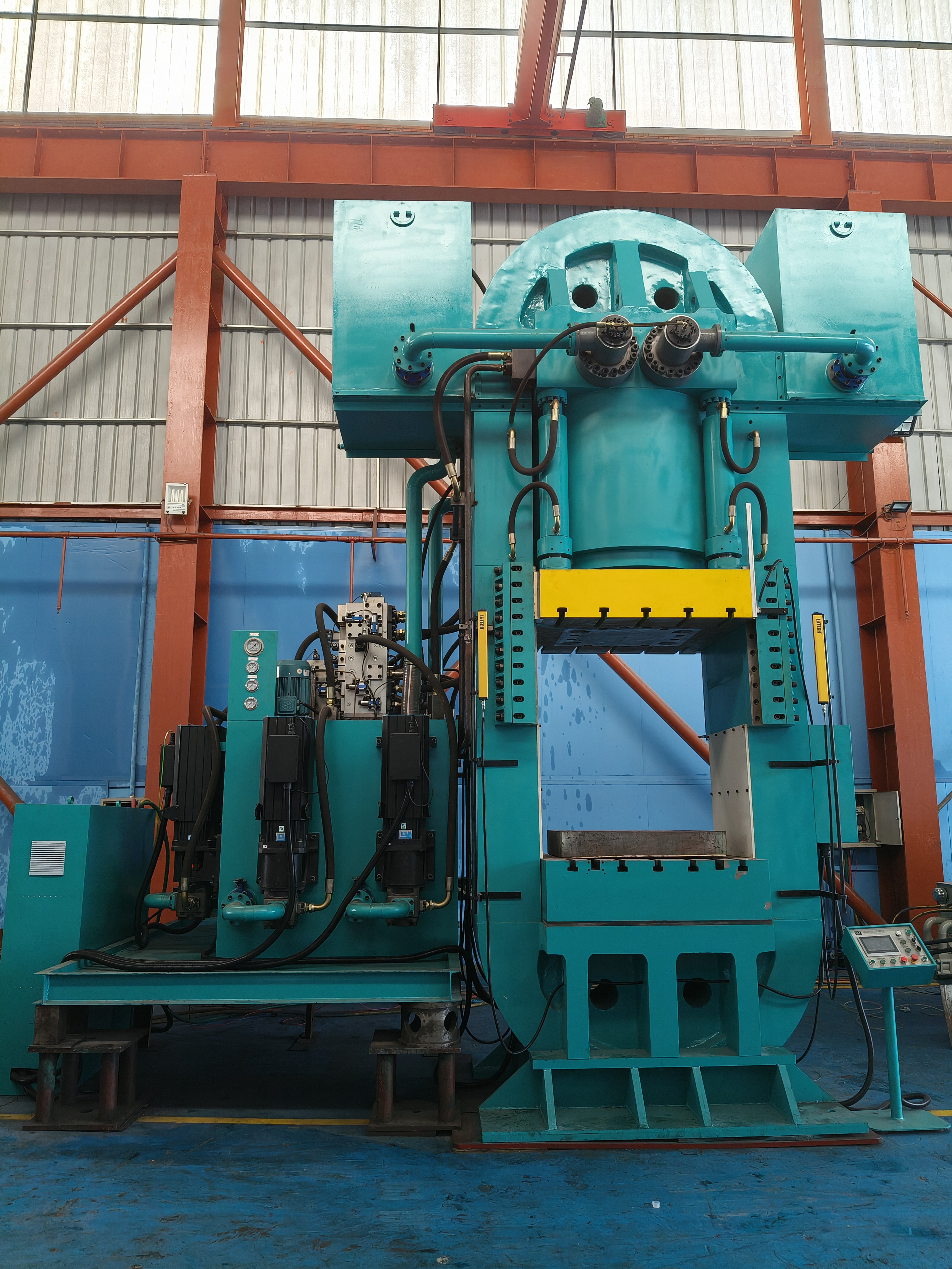 WDR-5000CS large ultra-high pressure wire winding hydraulic press