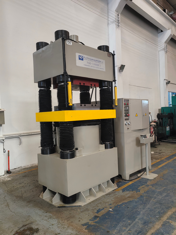 YSK-1000BII (four-column hydraulic press with loading and unloading cylinder)