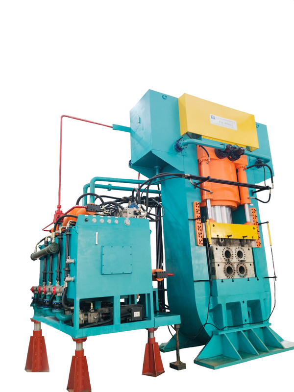 WDR-8000CS motorcycle wheel hub forging and forming wire winding hydraulic press