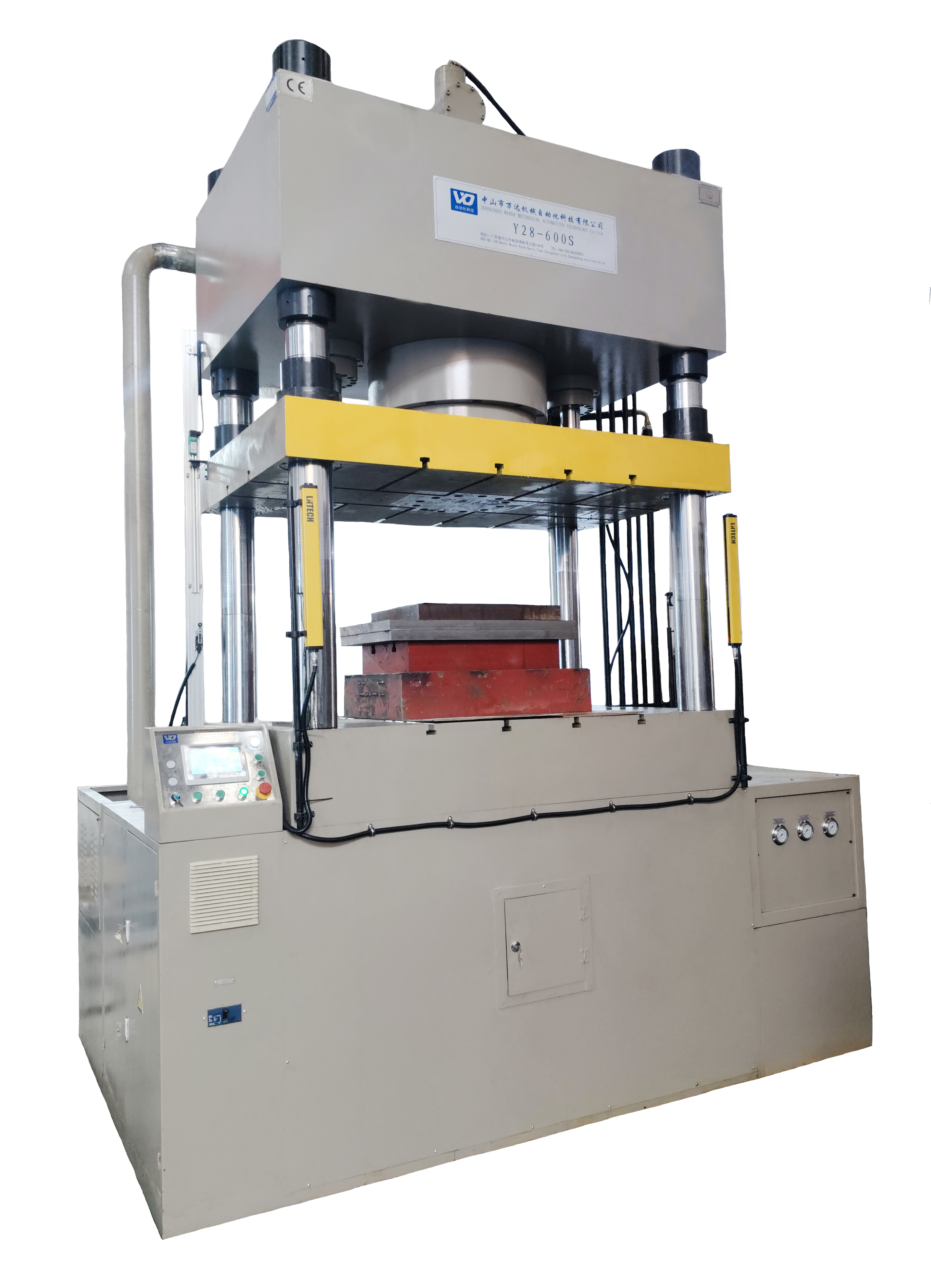 Y28-350S-600S four-column servo CNC double-action stretching machine