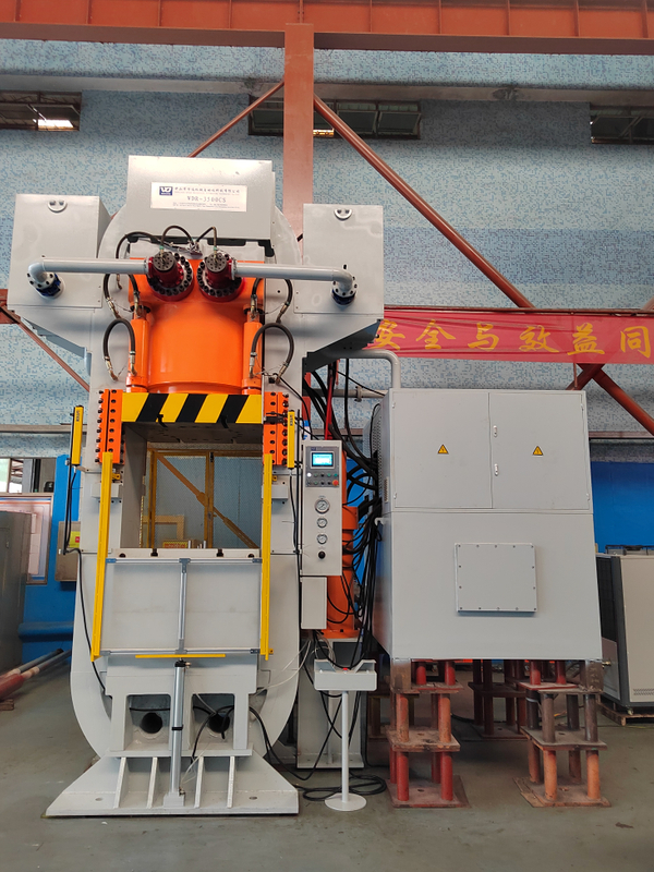 WDR-3500CS ultra-high pressure steel wire winding servo precision CNC cold forging hydraulic press