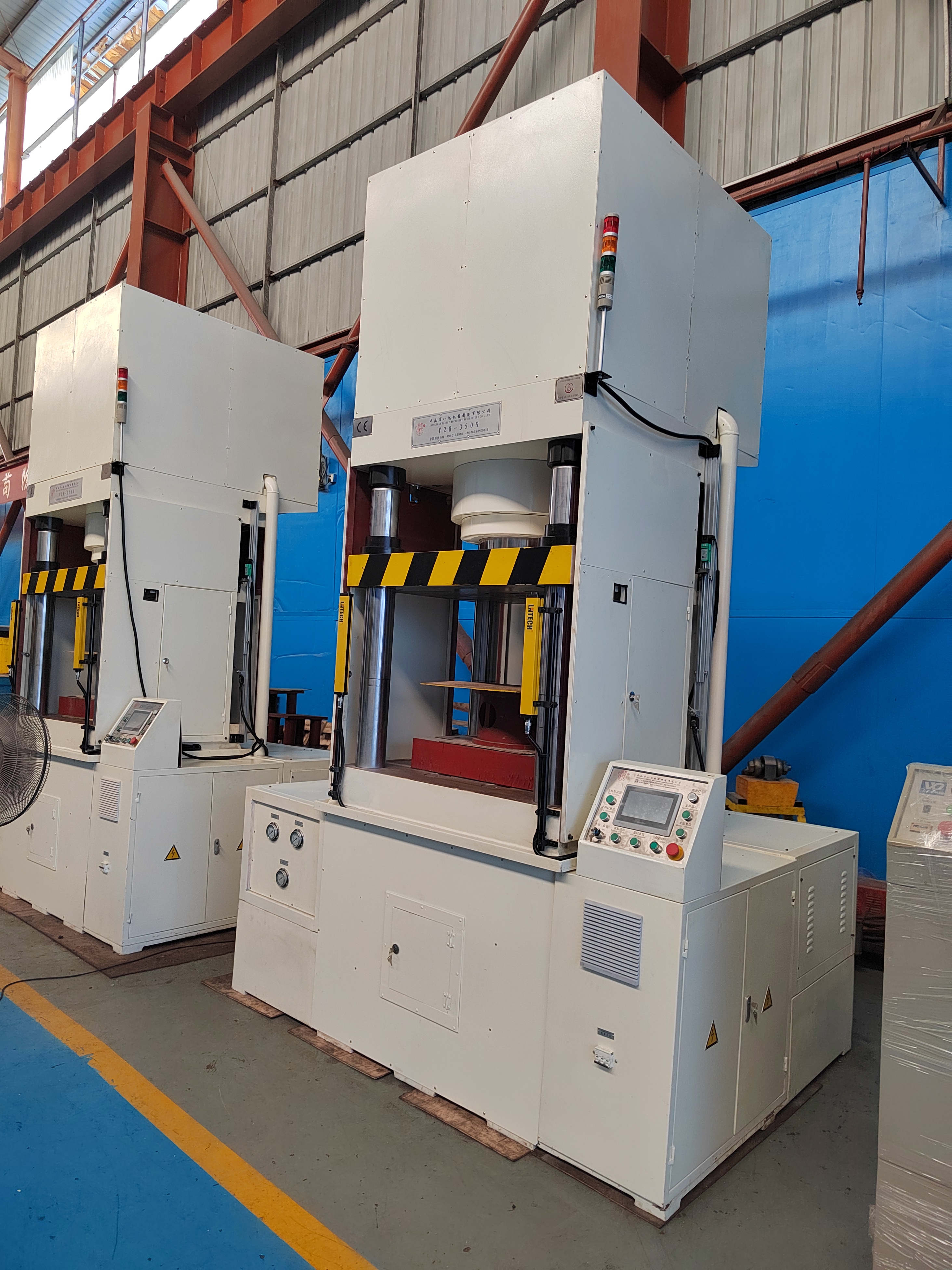 Y28-350S servo double-action stretching machine