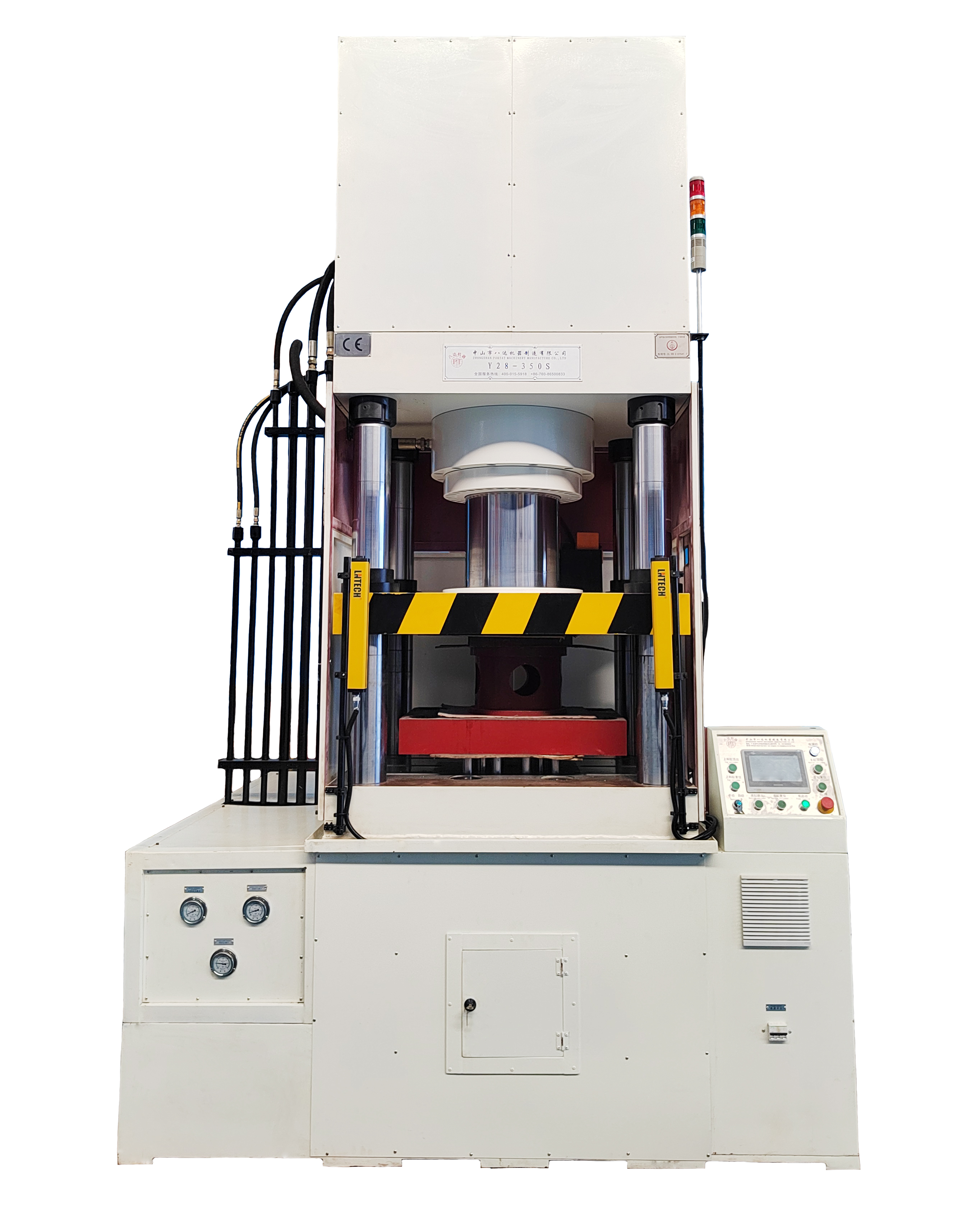 Hazards of excessive temperature of servo hydraulic press