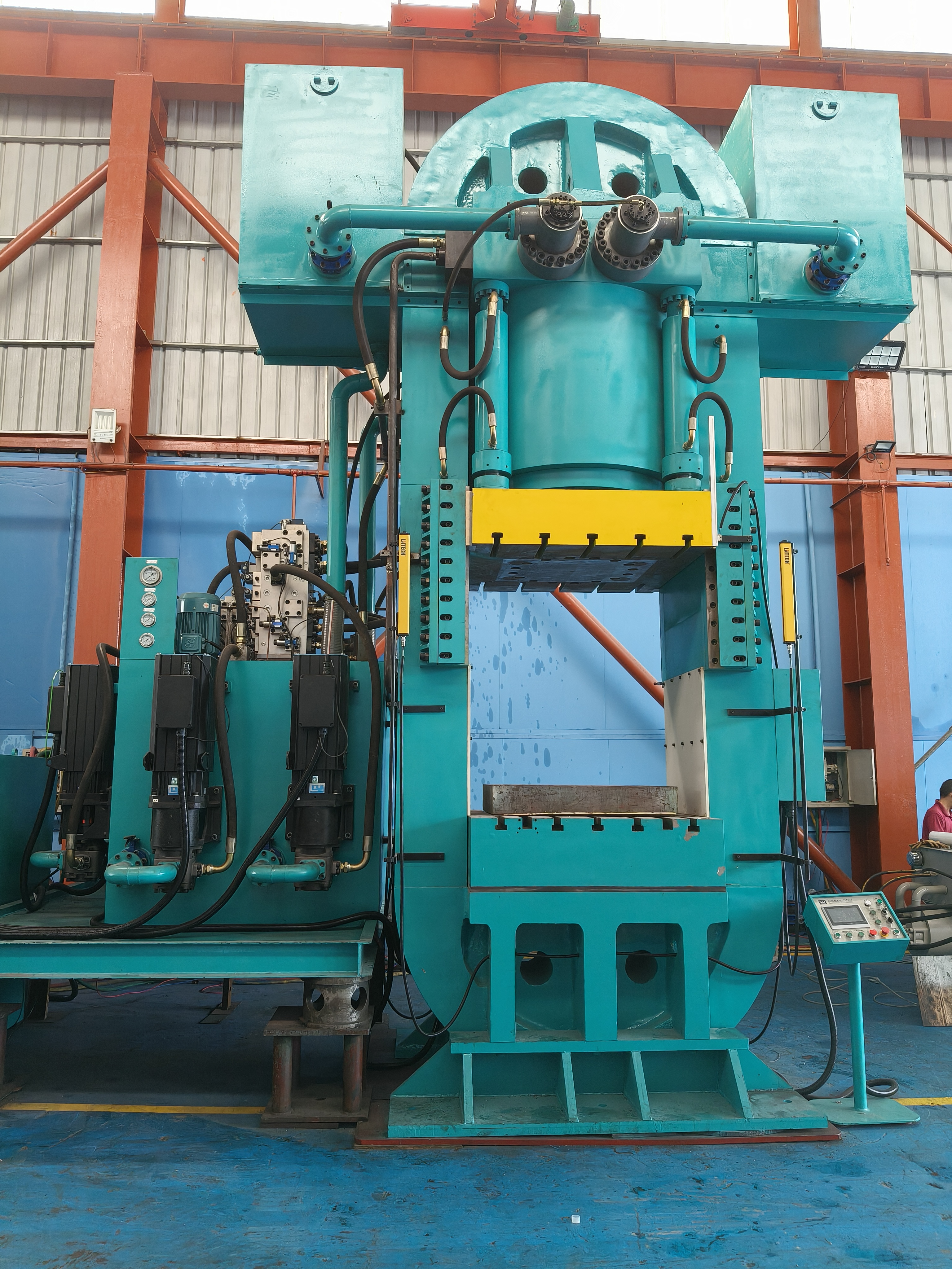 WDR-5000CS large ultra-high pressure wire winding hydraulic press