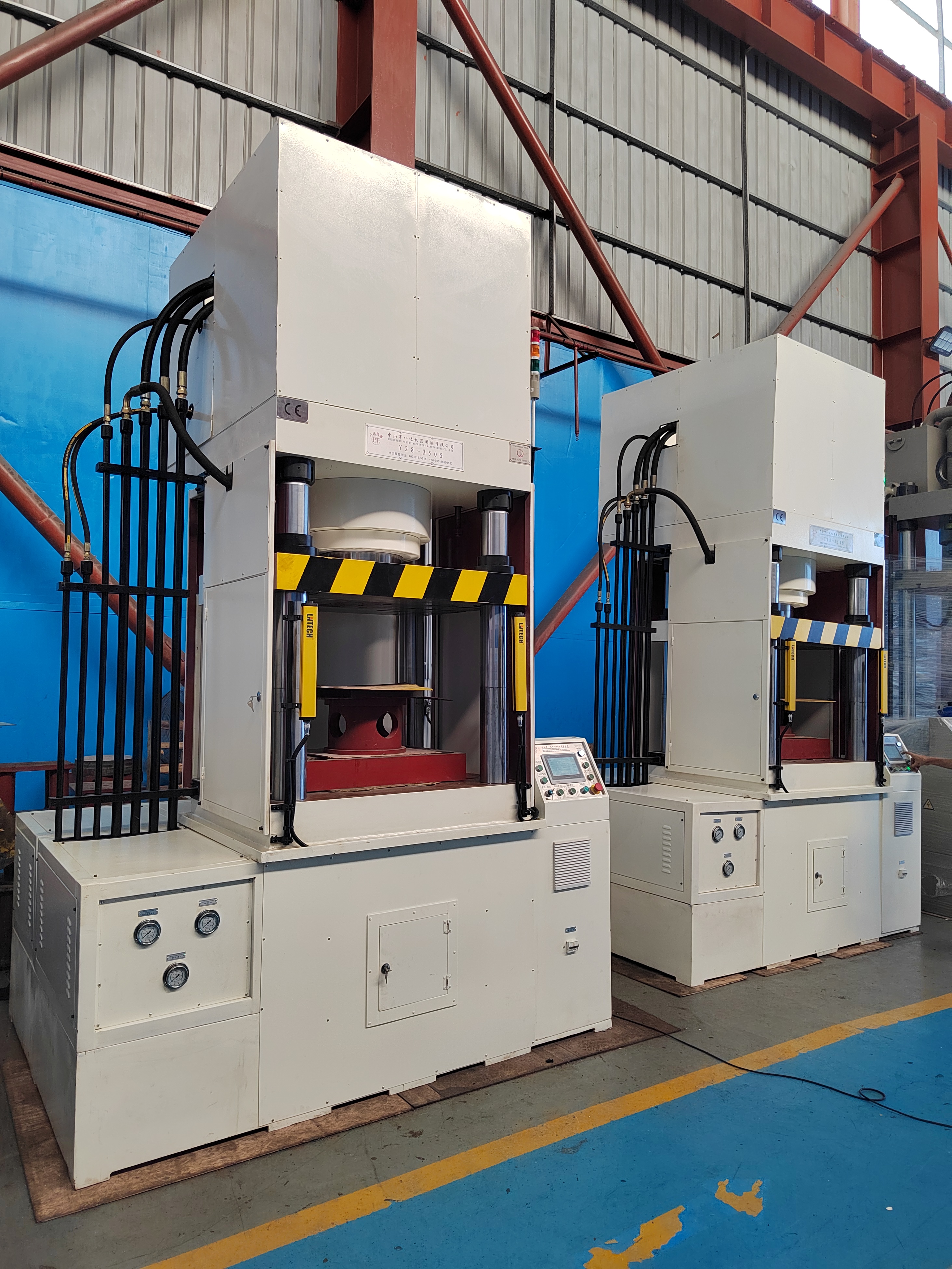 Y28-350S servo double-action stretching machine