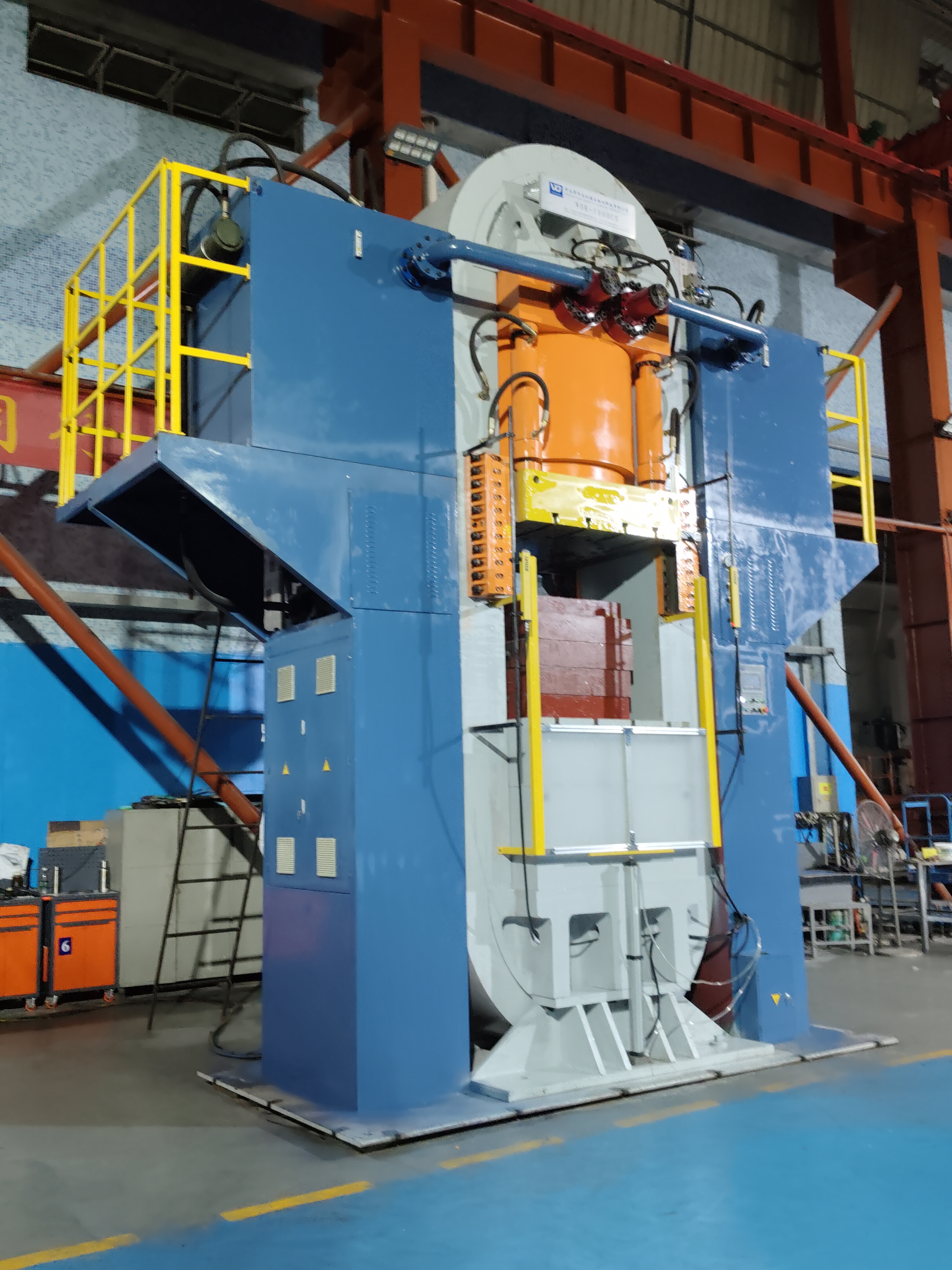 WDR-5000CS large ultra-high pressure wire winding hydraulic press (2)