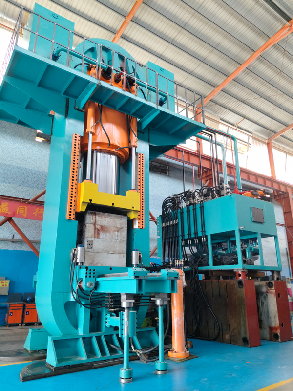 WDR19-10000DS ultra-high pressure servo precision CNC hot and cold forging hydraulic press